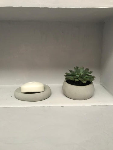 concrete plant pot concrete bowl 